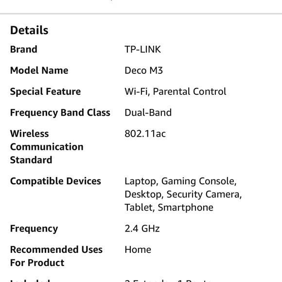 TP-Link Deco Mesh WiFi System(Deco M3) - Picture 7 of 7